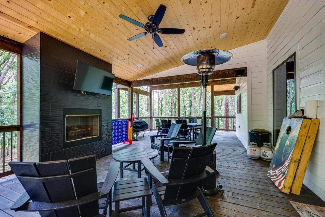 Family-Friendly Broken Bow Home With Deck And Grill! Exterior photo